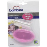 Bambino T087 Parmak Diş Kaşıyıcı - Pembe