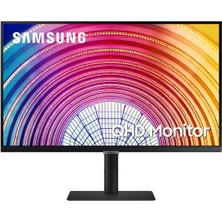 Samsung LS27A600NWMXUF 27" Qhd 75hz 5ms Freesync HDR10 (Display+Hdmı+Usb Hub) Has+Pivot IPS Monitör