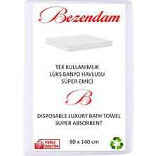 Bezendam  Tek Kullanımlık Lüks Banyo Havlusu 50'li