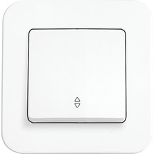 Viko Vıko Rollına Beyaz Vavıen Anahtarı Çerçevesiz