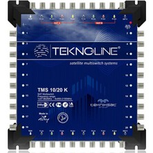 TEKNOLINE 10X20 KASKATLI MULTISWITCH UYDU DAĞITIM SANTRALI