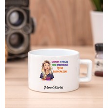 Hediye Dükkanı Kişiye Özel Işine Bakıcaksın Tasarım Esprili Fincan