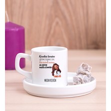 Hediye Dükkanı Kişiye Özel Alışıkın Değilsindir Tasarım Esprili Concept Türk Kahvesi Fincanı