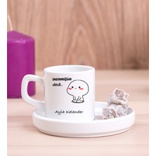 Hediye Dükkanı Kişiye Özel Incinmişsin Dedi Tasarım Esprili Concept Türk Kahvesi Fincanı