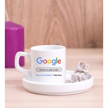 Hediye Dükkanı Kişiye Özel Google Tasarım Esprili Concept Türk Kahvesi Fincanı