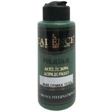 Cadence 9048 Orman Yeşili Premium Akrilik Boya 120 ml Pürüzsüz Yapı ve Yüksek Pigmentasyon