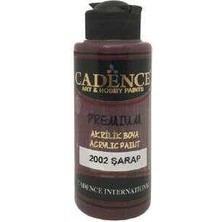 Cadence 2002 Şarap Premium Akrilik Boya 120 ml