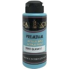 Cadence 2065 G.mavi Premium Akrilik Boya 120 ml