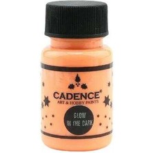 Cadence Karanlıkta Parlayan Boya Glow In The Dark 580 Turuncu 50 ml