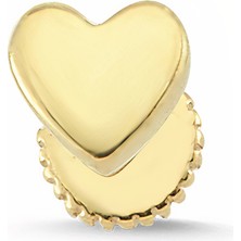 Altın Sepeti Altınsepeti Altın Kalpli Helix Piercing