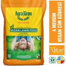 Agragron %100 Vegan Bitkisel Menşeli Çim Gübresi / Doğal Çim Coşturan Gübre 6 kg