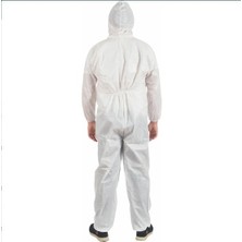 Hkm Tek Kullanımlık Lamineli Koruyucu Kapşonlu 57 gr Tulum 40 Adet