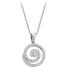 Sirius Pırlanta Lava Kolye 0401P0016