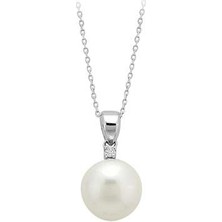 Sirius Pırlanta Taşlı İnci Kolye 0410P0010