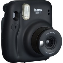 Fujifilm Instax Mini 11 Siyah Fotoğraf Makinesi 10'lu Film