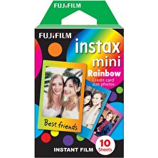 Fujifilm Instax Mini Rainbow 10'Lu Film