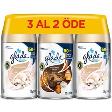 Glade Otomatik Sprey Yedek 3 Al 2 Öde Oryantal Oud ve İpeksi Vanilya