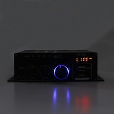 Gahome AK380 40W+40W Mini Ses Güç Amplifikatörü Bas Kontrolü  (Yurt Dışından)