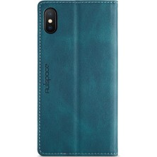 Lnobern Retro Tarzı Rfıd Engelleme Cüzdan Kılıfı iPhone Xs Max (6,5 Inç) ile Uyumlu  (Yurt Dışından)