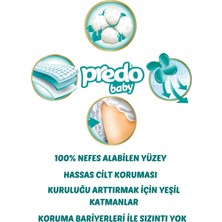 Predo Baby Premium Comfort Bebek Bezi 1 Numara (2-5kg) Newborn 54 Adet