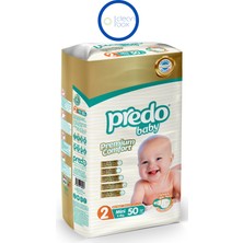 Predo Baby Premium Comfort Bebek Bezi 2 Numara (5-8kg) Mini 50 Adet