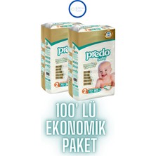 Predo Baby Premium Comfort Bebek Bezi 2 Numara (5-8kg) Mini 100 Adet