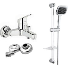 Yayke Aç Kapa Mix Banyo Bataryası + Kardelen Sürgülü Duş Takım Seti Garantili