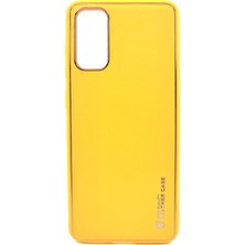 Nettech Samsung Galaxy S20 Uyumlu Coco Leather Seri Silikon Kılıf