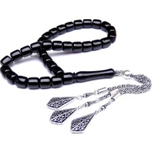 Tesbih Rüyası Eskitme Model Erzurum Oltu Taşı Tesbih