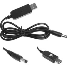 Cnl Usb-Barrel Jack Voltaj Yükseltici (Giriş 5V, Çıkış 12V)