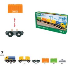 Brio World 3 Vagonlu Kargo Treni 33982