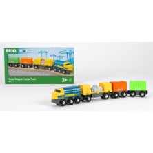 Brio World 3 Vagonlu Kargo Treni 33982