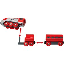 Brio World Kırmızı Buharlı Tren 33557