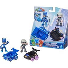 Pj Masks Pj Maskeliler 2'li Figür ve Araç Seti Catboy-Luna Girl F2649-F2840