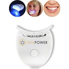 Dem Power Mavi Işık Teknolojisi ile Diş Beyazlatma Kiti & Beyazlatıcı Diş Kalemi Seti Dem Power