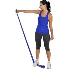 Maxi Pilates & Yoga Egzersiz Bandı , Theraband Mavi Renk(Güçlü) 1.5 mt