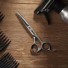 Kassai 102-60 Paslanmaz Çelik Saç Kesme Kesim Makası Kuaför Makası Saç Sakal Bıyık Kesim Makası Pro