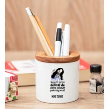 Hediye Dükkanı Kişiye Özel Herkes Delirdi Tasarım Esprili Kalemlik