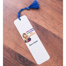 Hediye Dükkanı Kişiye Özel Işine Bakıcaksın Tasarım Esprili Kitap Ayracı