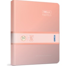Gıpta The Book Pastel 20X28 296 Yaprak 4 Bölmeli Sert Kapak Defter