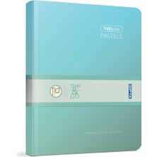 Gıpta The Book Pastel 20X28 296 Yaprak 4 Bölmeli Sert Kapak Defter