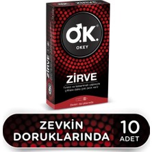 Okey Zirve Prezervatif 10'Lu