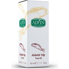 Alvin Alabalık Yağı, Doğal, 50 ml