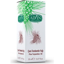 Alvin Çam Terebentin Yağı, Doğal, 20 ml