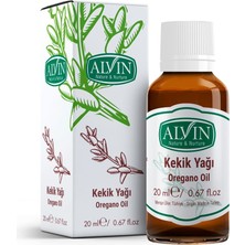 Alvin Kekik Yağı (Oregano Oil), Doğal, 20 ml