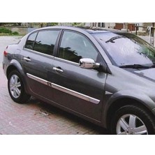Fams Oto Aksesuar  Renault Megane 2 Krom Kapı Kolu 4 Kapı 2004 ve Üzeri Paslanmaz Çelik