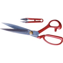 PIN-1104 Kırmızı Saplı Terzi Makası 10 Inç