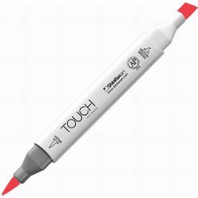 Touch R12 Twin Brush Marker Coral Red