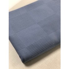 Sefaoğlu Tekstil King Size Pike, %100 Pamuk, Açık İndigo