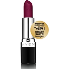 Avon True Colour Perfectly Matte Ruj Wild Cherry